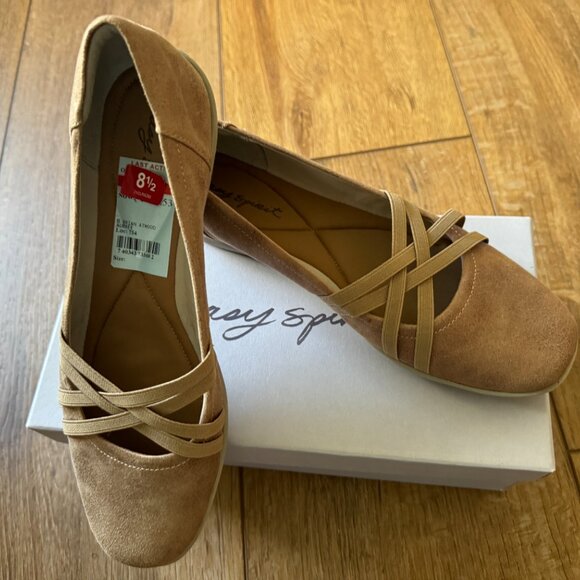 Easy Spirit AUBREE TAUPE FB Women’s flats size 8 ½ New in Box - Picture 2 of 6